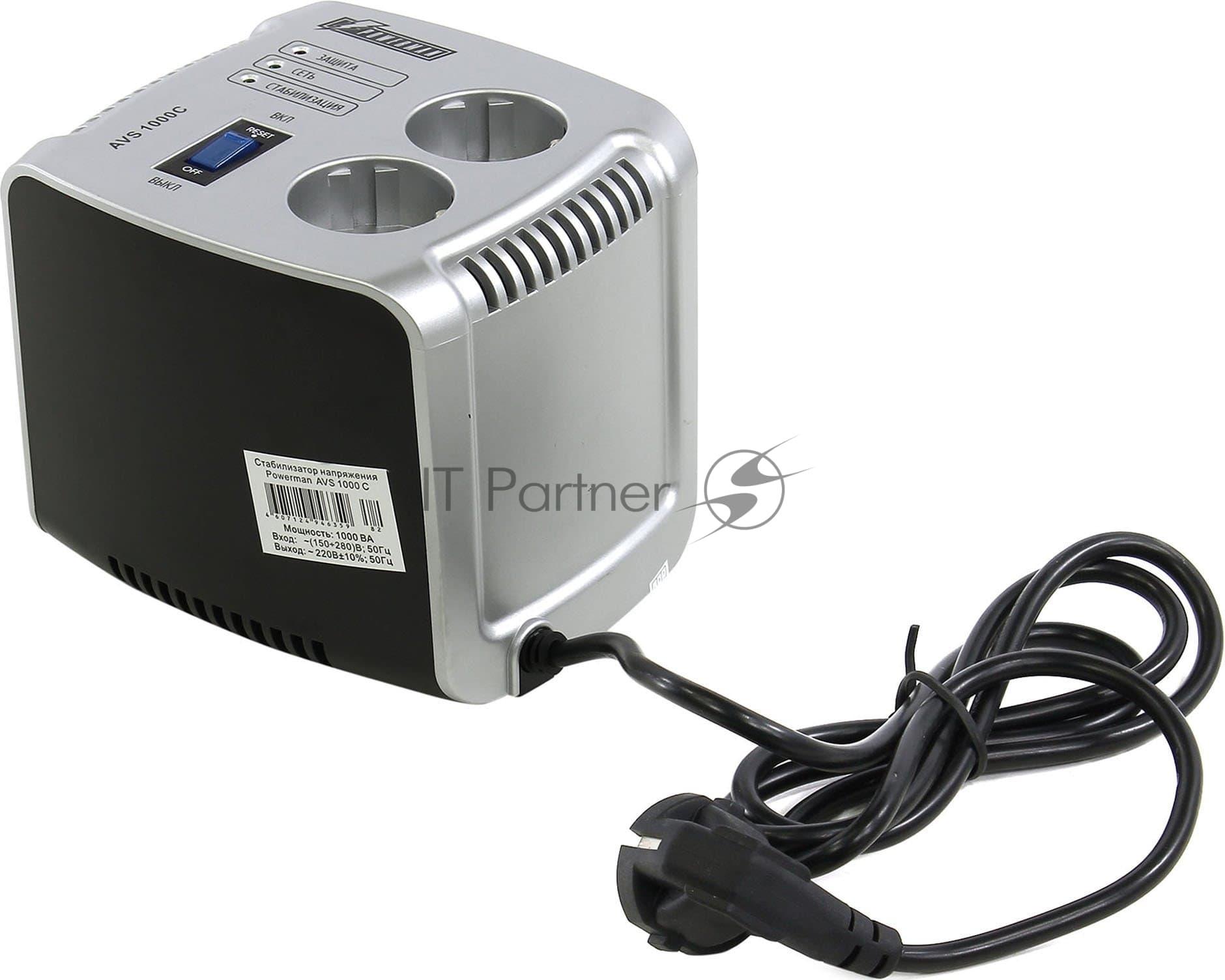 Стабилизатор напряжения Powerman AVS 1000C