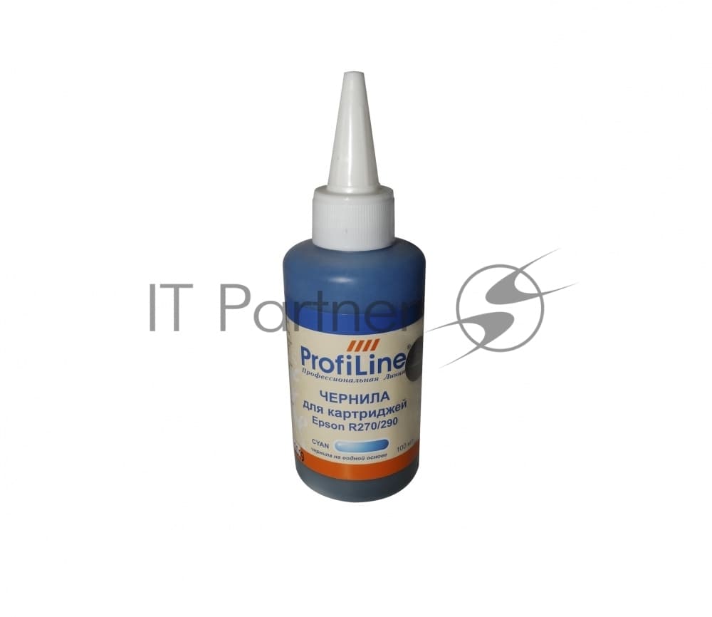Чернила ProfiLine для принтеров Epson Stylus R270/R290/R390/T50/P50 Cyan 100 мл водн
