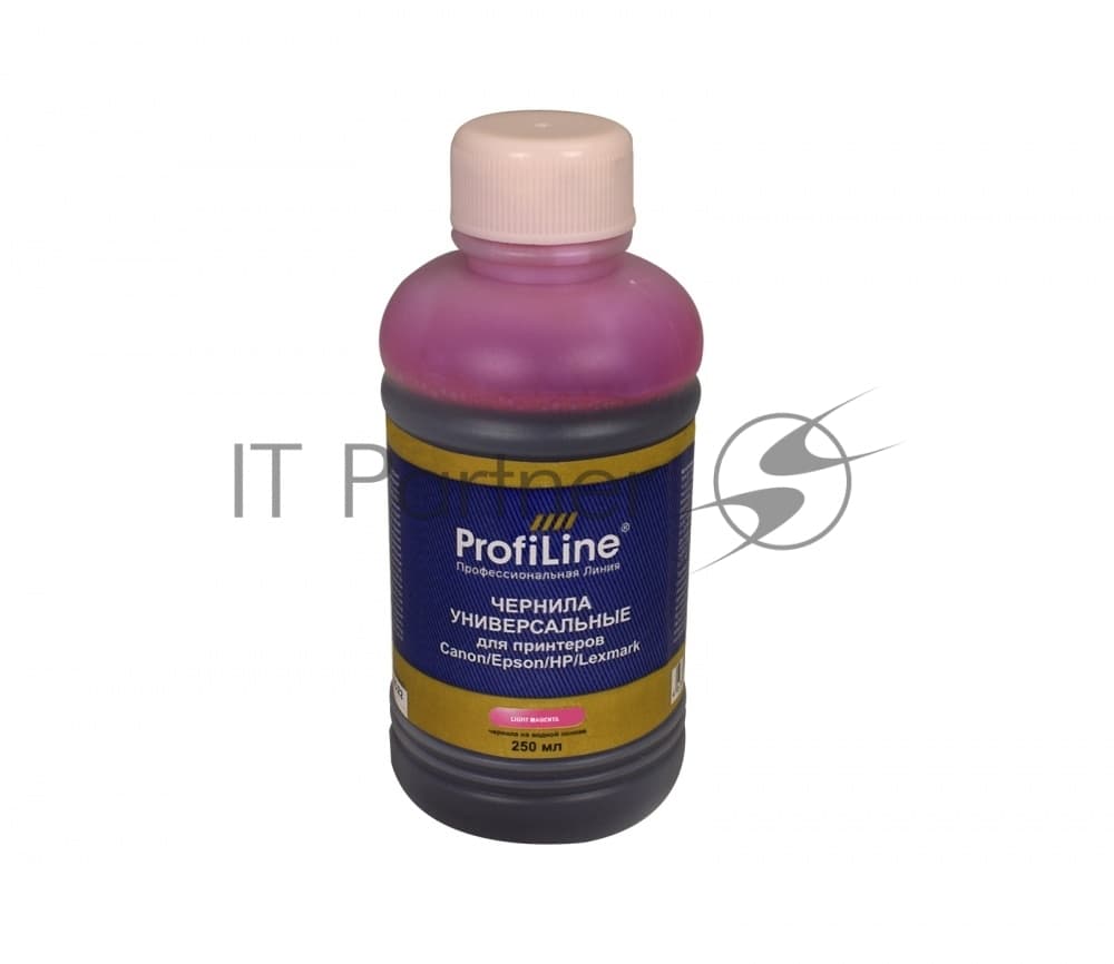 Чернила ProfiLine Premium для принтеров Canon/Epson/HP/Lexmark Light magenta 250 мл водн