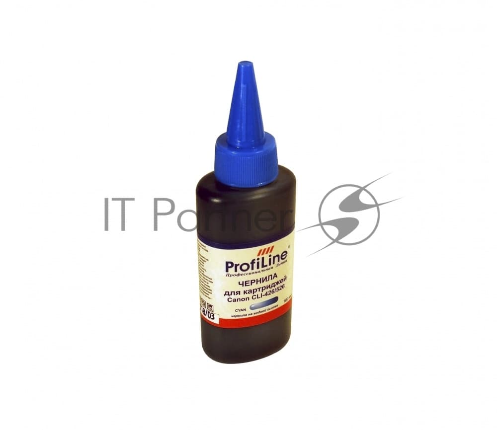 Чернила ProfiLine PL-CLI-426/526 для принтеров Canon iP4820/iP4840/iP4850/iP4870/MG6120/MG6140/MG6150/MG6170/MG8120/MG8140/MG8150/MG8170 Cyan водн 100 мл
