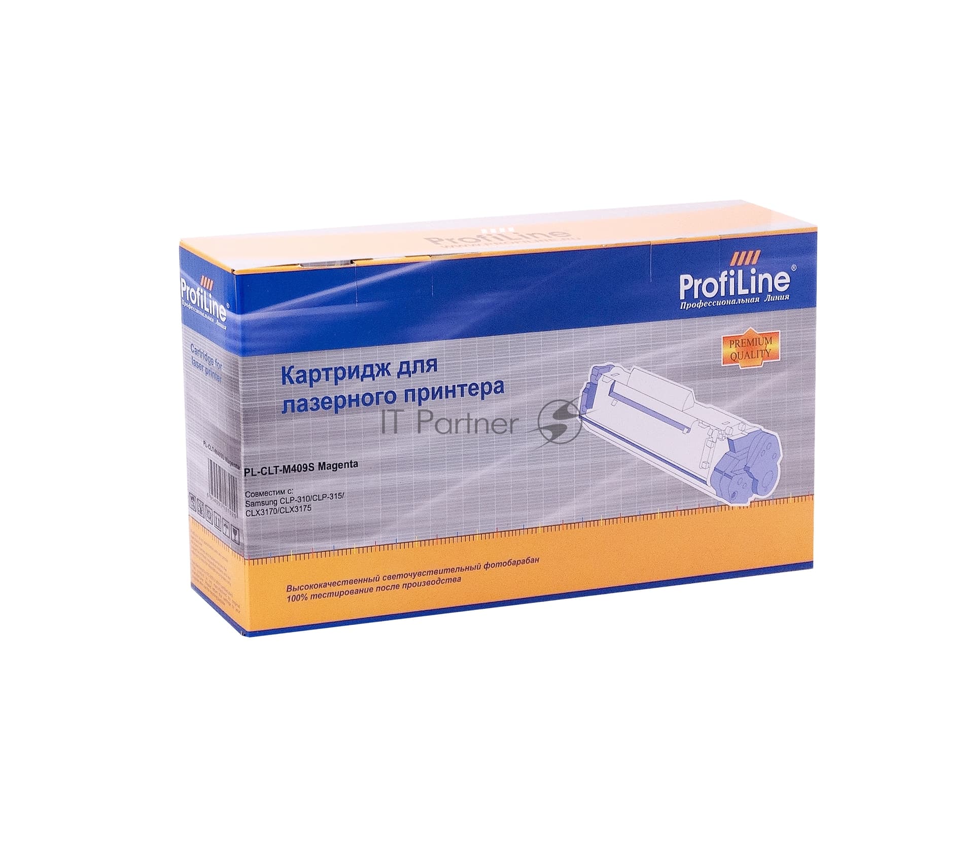 Картридж лазерный ProfiLine PL-CLT-M409S для принтеров Samsung CLP-310/CLP-315/CLX3175 Magenta 1000 копий