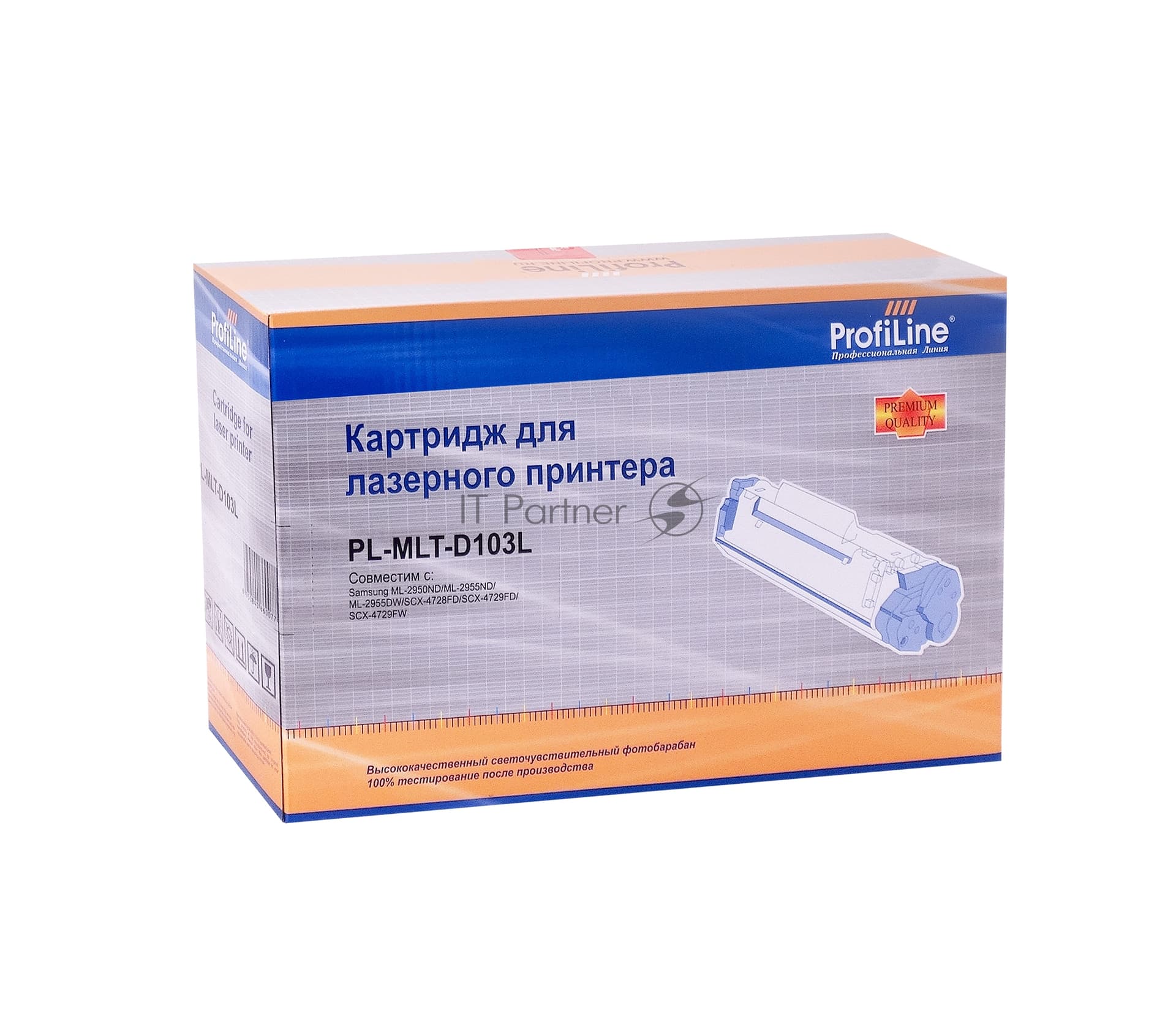 Картридж лазерный ProfiLine PL-MLT-D103L для принтеров Samsung ML-2950ND/2951D/2955ND/2955DW/2956D/2956DN/SCX-4701ND/4729HW/4729HW/4729FD/4729FW/4729XFA/4728HN/4728HD/4728FD 2500 копий