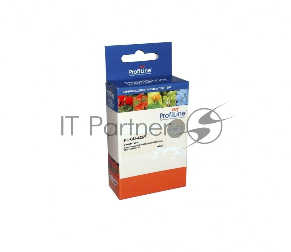 Картридж струйный ProfiLine PL-CLI-426Y с чипом для принтеров Canon Pixma IP4840/MG5140/MG5240/MG6140/MG8140 Yellow водн