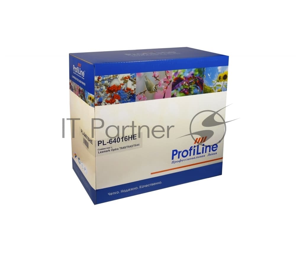 Картридж ProfiLine PL-64016HE для принтеров Lexmark Optra T640/T642/T644 21000 копий