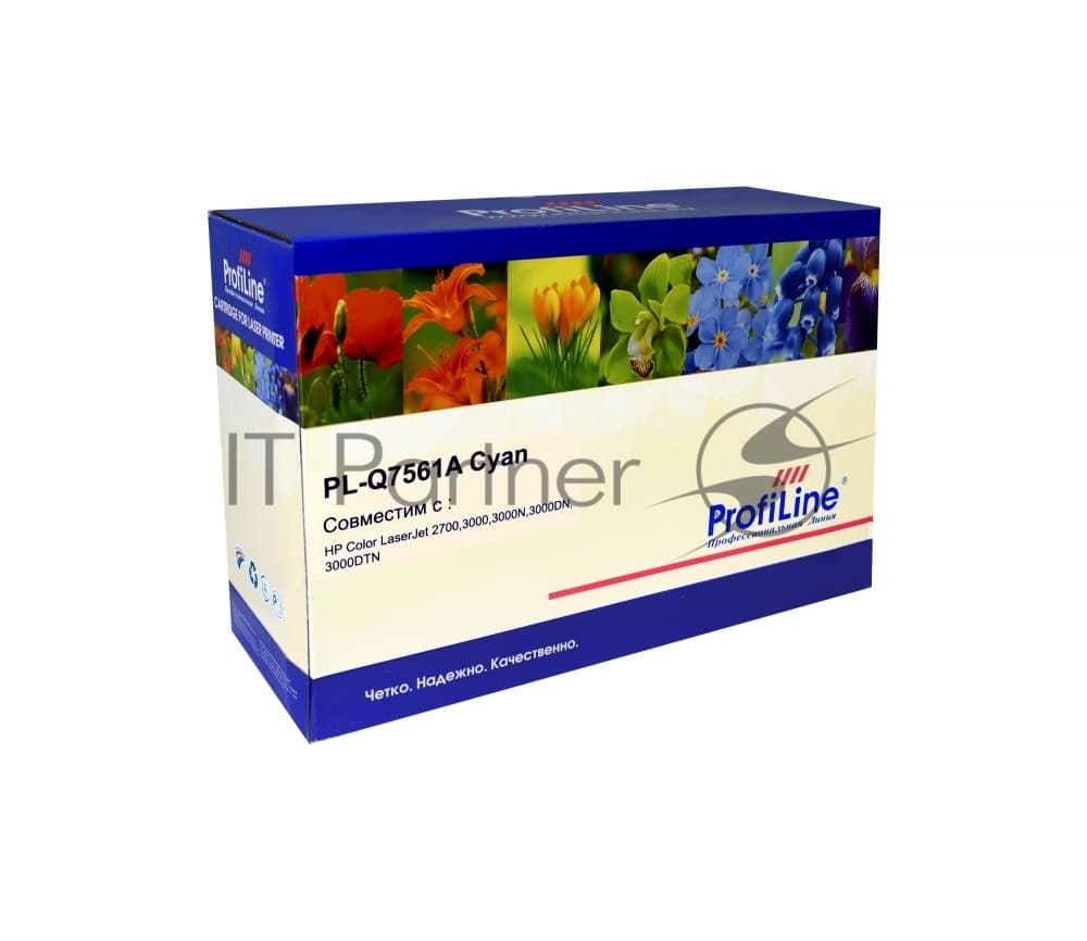 Картридж лазерный ProfiLine PL-Q7561A для принтеров HP Color LaserJet 2700/3000/3000N/3000DN/3000DTN Cyan 3000 копий