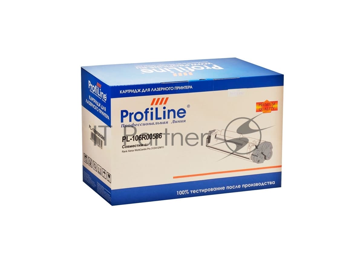 Картридж лазерный ProfiLine PL-106R00586 для принтеров Rank Xerox WorkCentre Pro 312/412/M15i 6000 копий