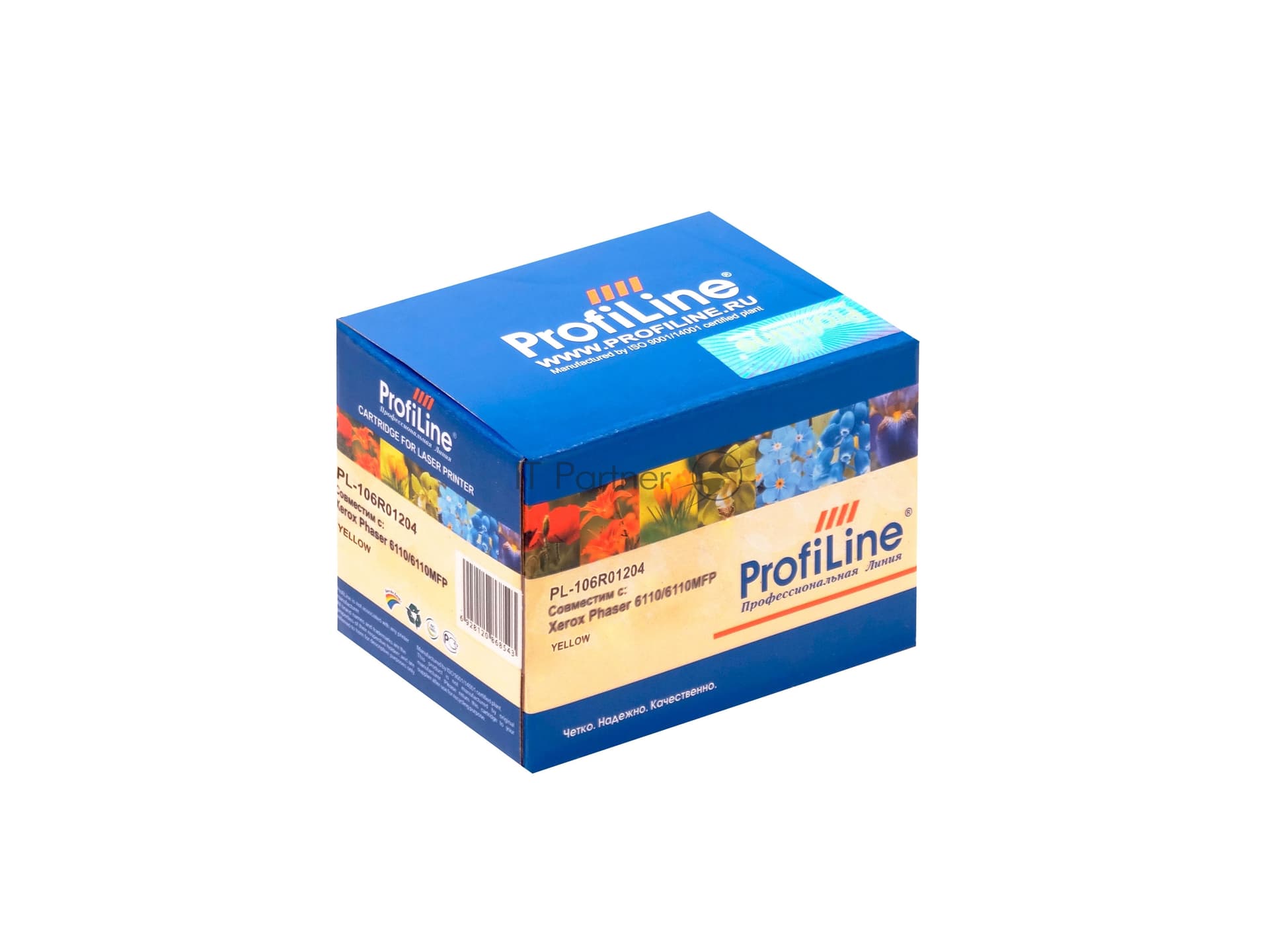 Картридж лазерный ProfiLine PL-106R01204 для принтеров Rank Xerox Phaser 6110/6110MFP Yellow 1000 копий