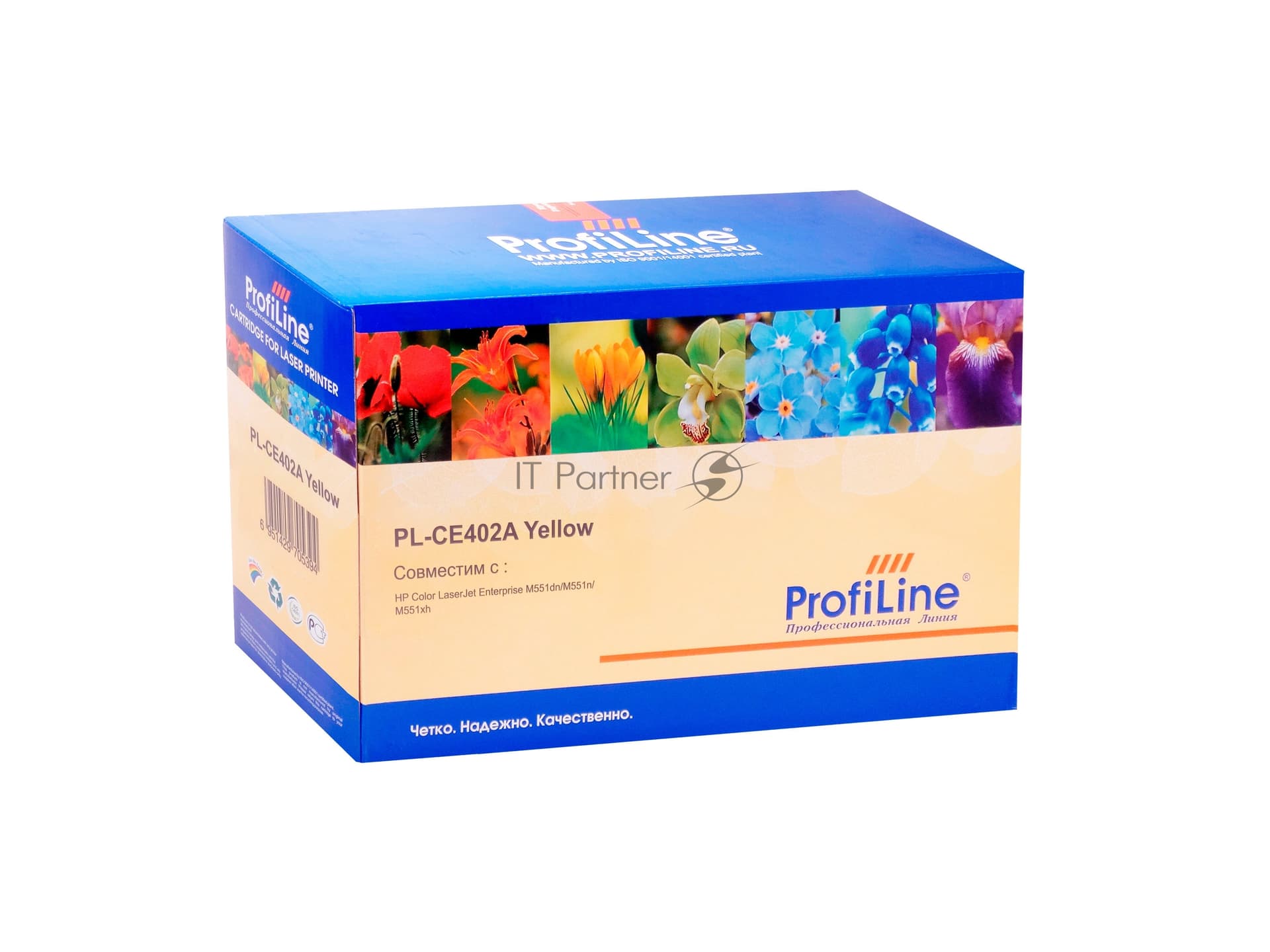 Картридж лазерный ProfiLine PL-CE402A для принтеров HP Color LaserJet Enterprise M551dn/M551n/M551xh Yellow 6000 копий