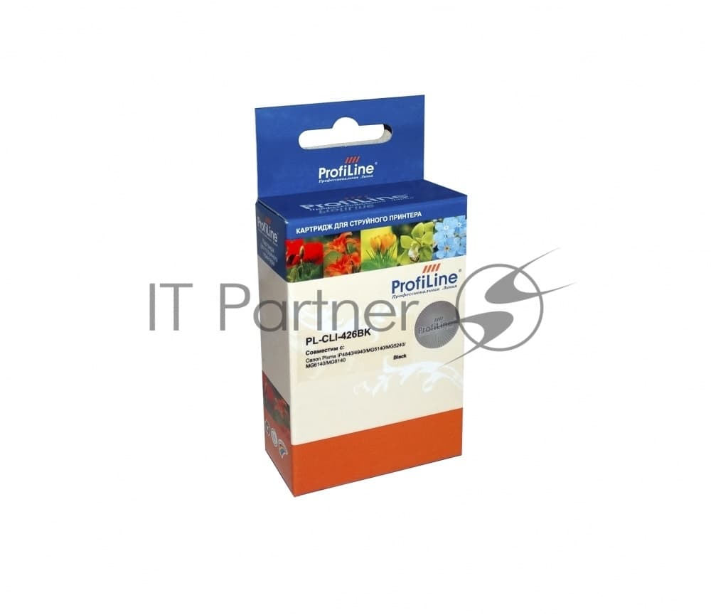 Картридж струйный ProfiLine PL-CLI-426BK с чипом для принтеров Canon Pixma IP4840/MG5140/MG5240/MG6140/MG8140 Black водн