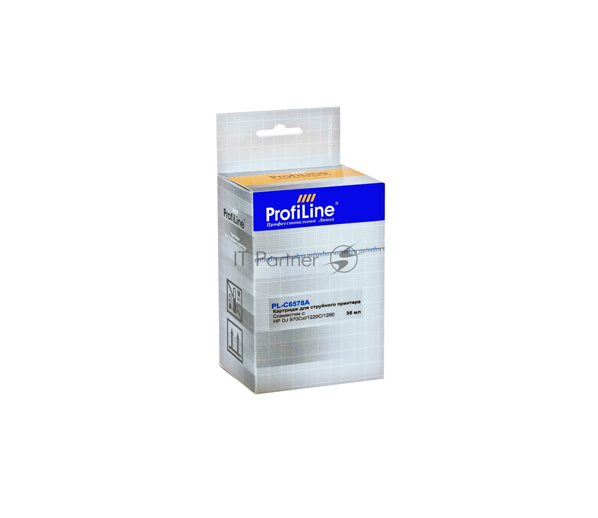 Картридж струйный ProfiLine PL-C6578AE для принтеров HP DJ 970Cxi/1220С/1280/6122 Color водные