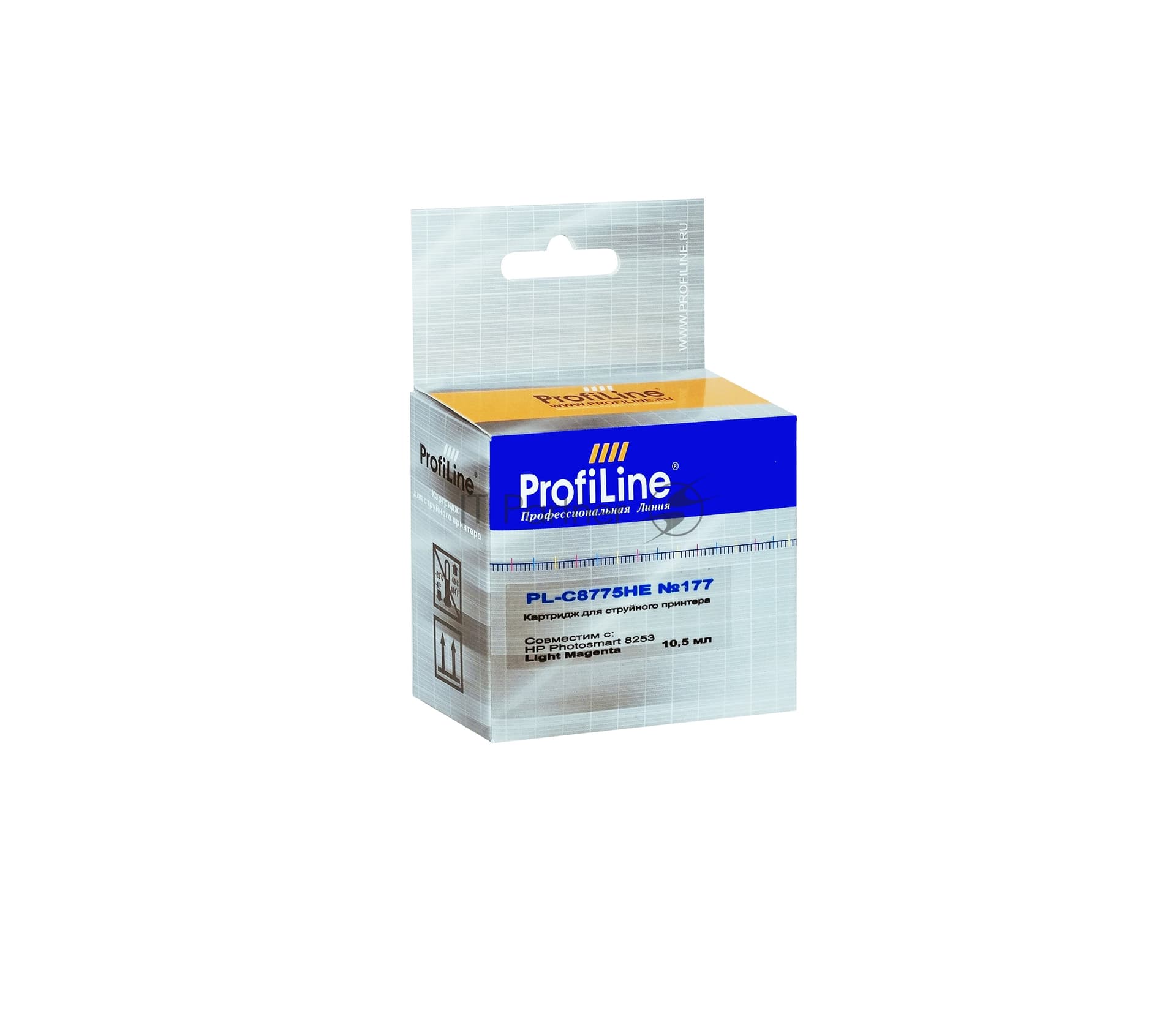 Картридж струйный ProfiLine PL-C8775HE №177 для принтеров HP 8253 Light Magenta водн