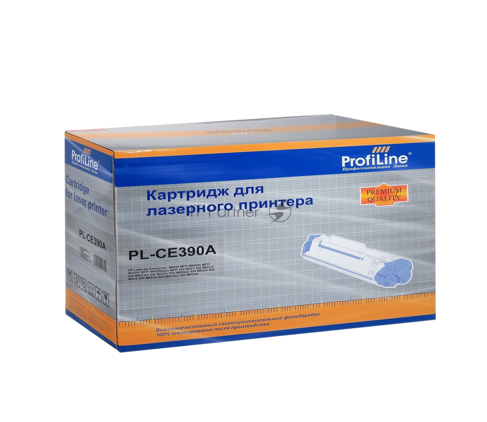 Картридж лазерный ProfiLine PL-CE390A для принтеров HP LaserJet Enterprise 600/M601n/601dn/602n/602dn/602x/603n/603dn/M4555h/4555f/4555fskm MFP 10000 копий