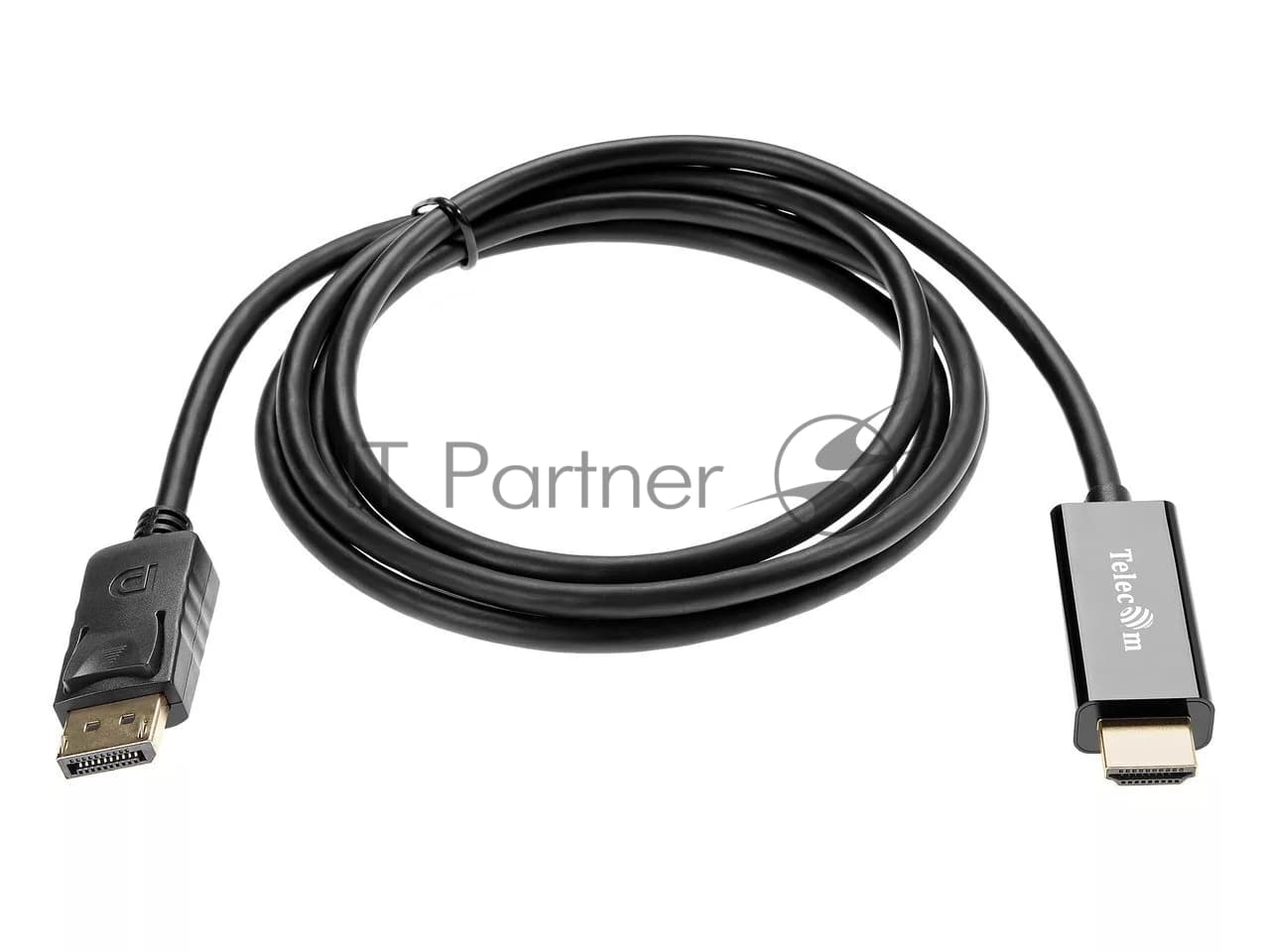Кабель-переходник/ Кабель-переходник DisplayPort M-> HDMI M 1.8m Telecom [TA494)