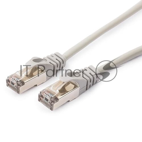 Патч-корд FTP Cablexpert cat.5e, 0.5м, литой, многожильный серый
