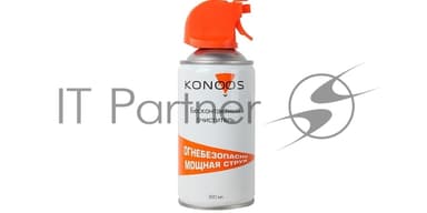 Чистящие средства Konoos KAD-520F Сжатый воздух высокого давления, невоспламеняющийся, 520 мл
