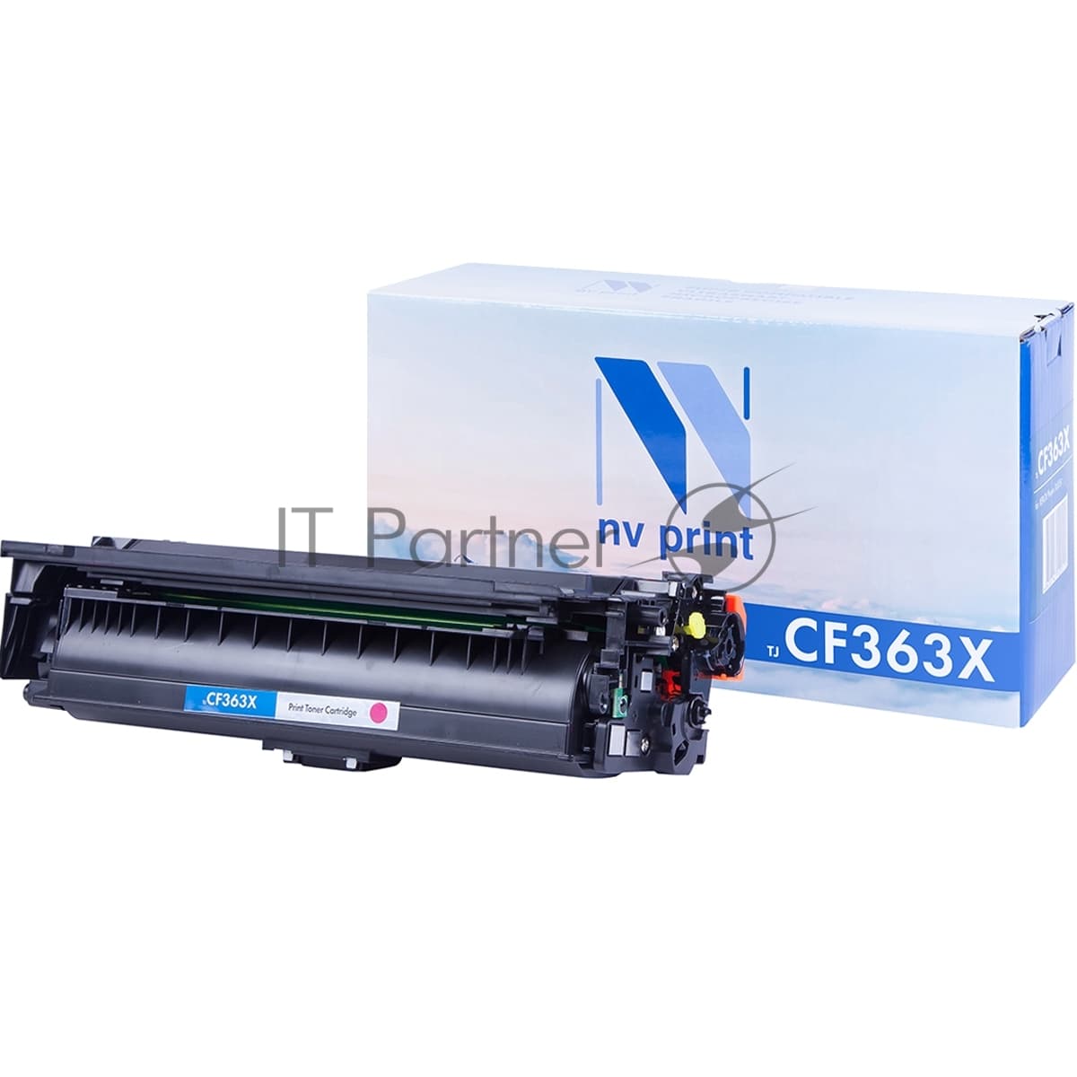 Картридж лазерный NVPrint совместимый НР CF363X Magenta для LJ Color M552/M553 (9500k)