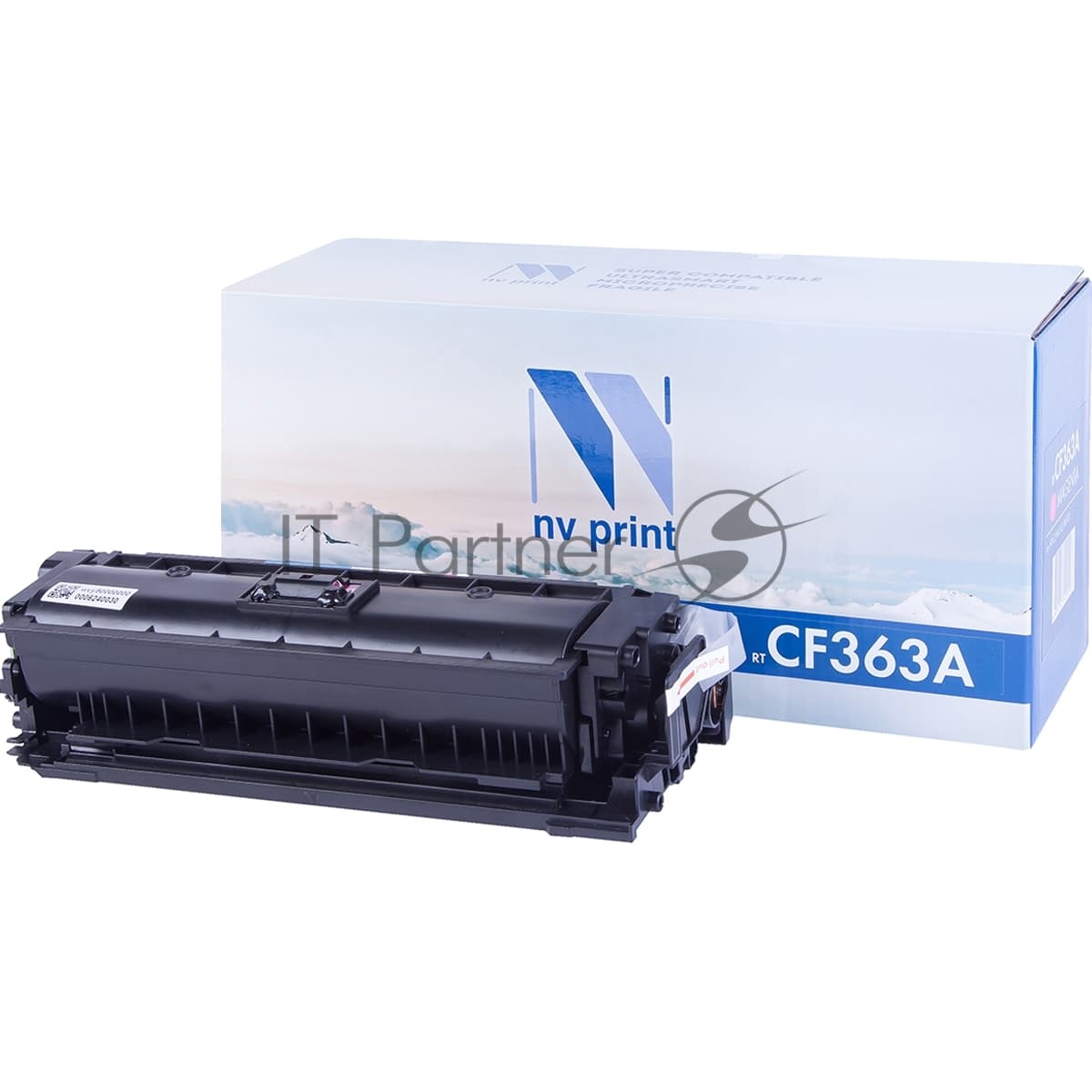 Картридж лазерный NVPrint совместимый НР CF363A Magenta для LJ Color M552/M553 (5000k)