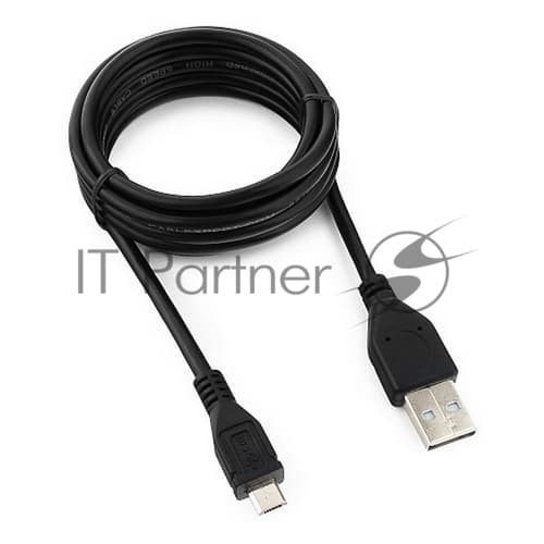 Кабель USB 2.0 Pro Cablexpert CCP-mUSB2-AMBM-1M AM/microBM 5P, 1м, экран, черный, пакет