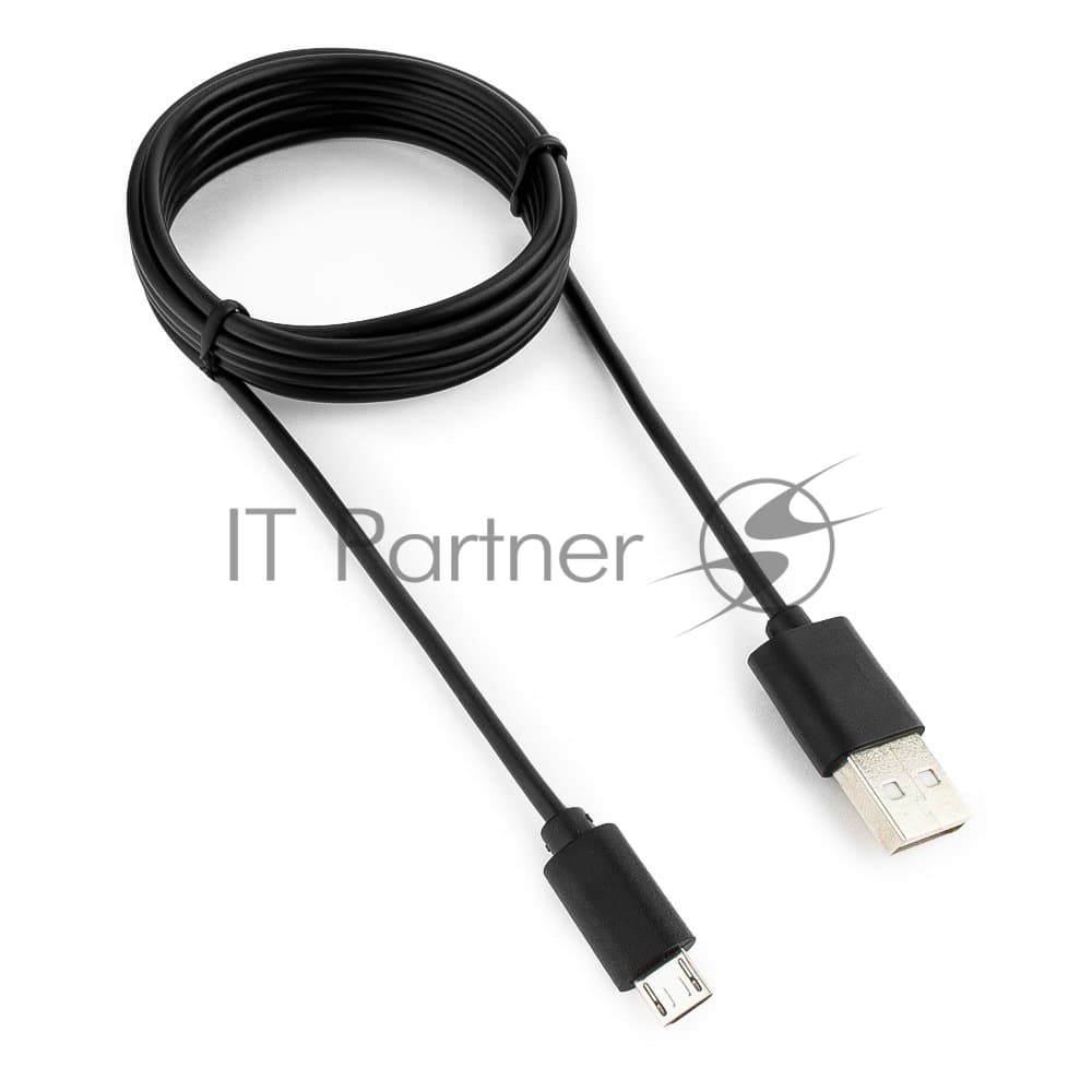 Кабель USB2.0 Pro Cablexpert CC-mUSB2-AMBM-6, AM/microBM 5P, 1.8м, экран, черный, пакет