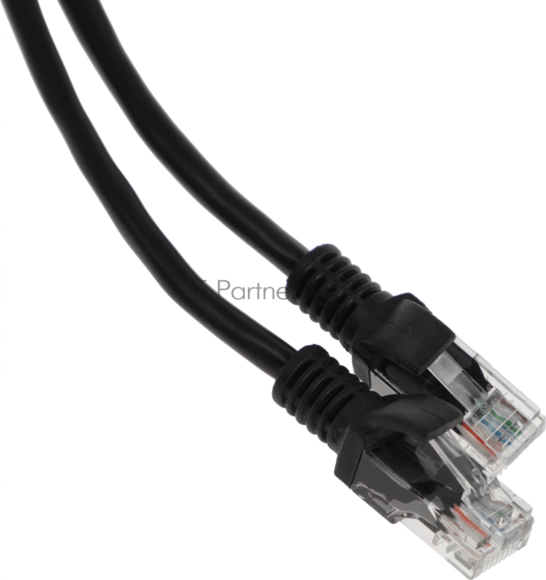 Патч-корд UTP Cablexpert cat.5e, 2м, литой, многожильный, черный