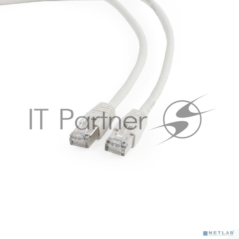 Кабель Cablexpert Патч-корд FTP PP6-20M кат.6, 20м, литой, многожильный (серый)