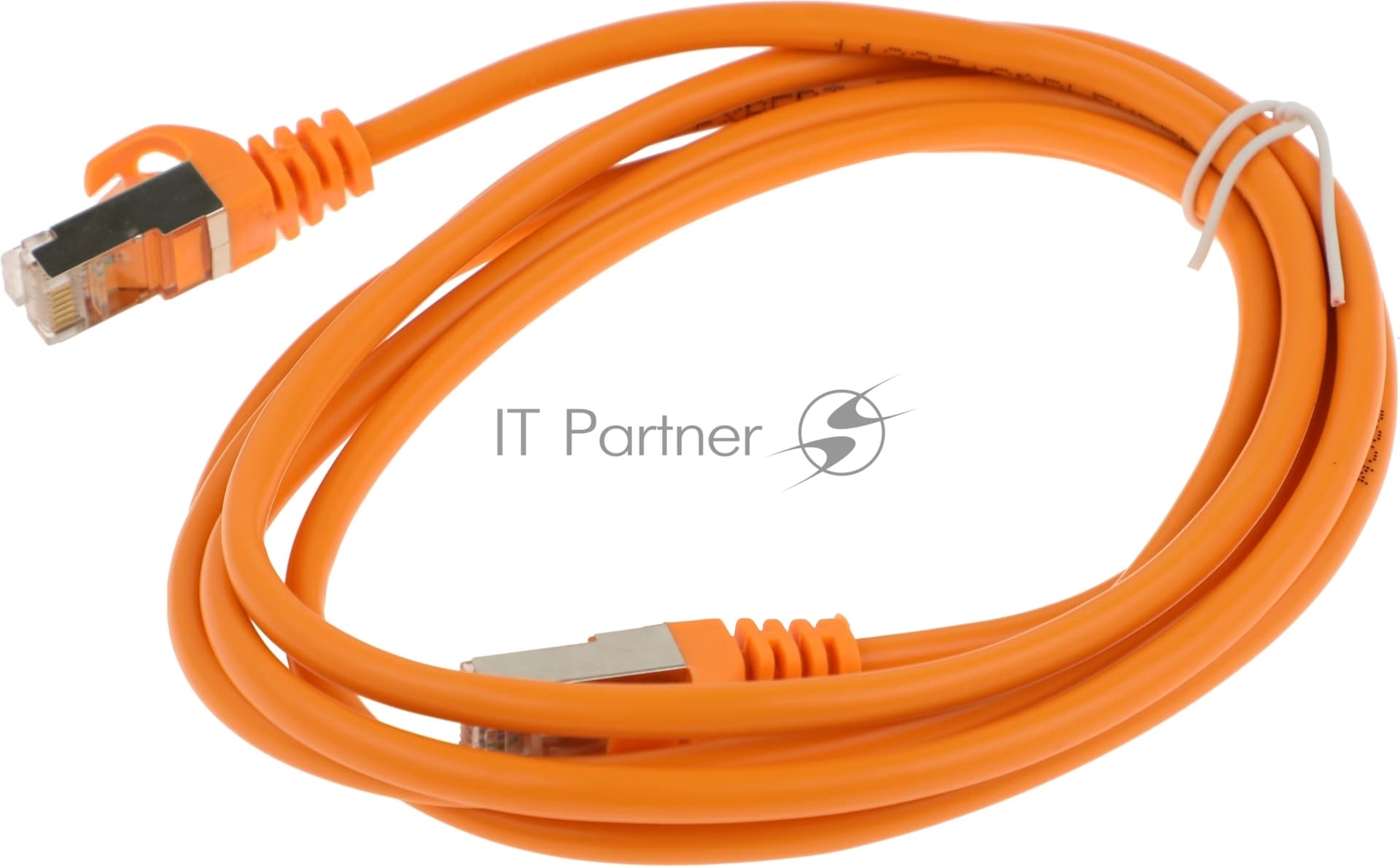 Патч-корд FTP Cablexpert cat.5e, 2м, литой, многожильный оранжевый