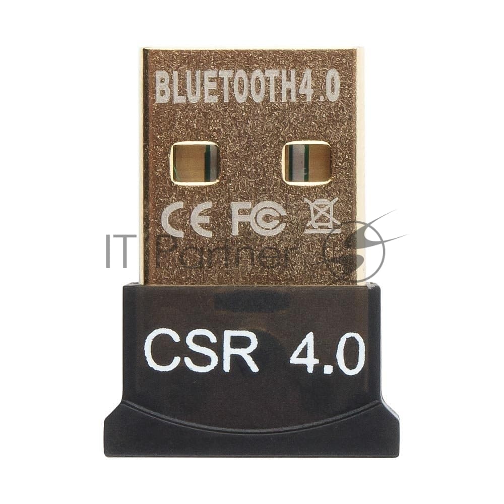 Gembird Адаптер Bluetooth, ультратонкий корпус, v.4.0, 50 метров, до 24 Мбит/сек, USB (BTD-MINI5)