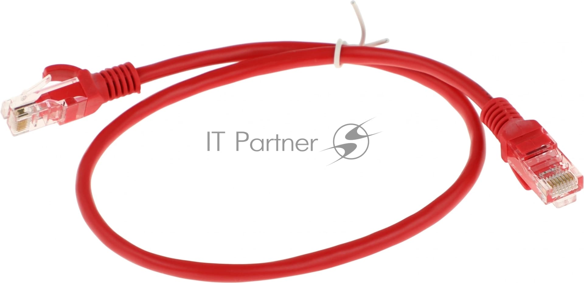 Патч-корд UTP Cablexpert PP12-0.5M/R кат.5e, 0.5м, литой, многожильный (красный)