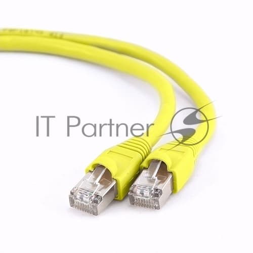 Патч-корд FTP Cablexpert cat.6, 5м, литой, многожильный, желтый