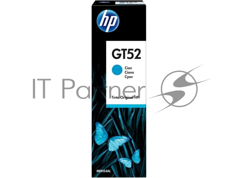 Картридж струйный HP GT52 M0H54AE голубой, 8000 стр. (70 мл), для HP DJ GT 5810/5820