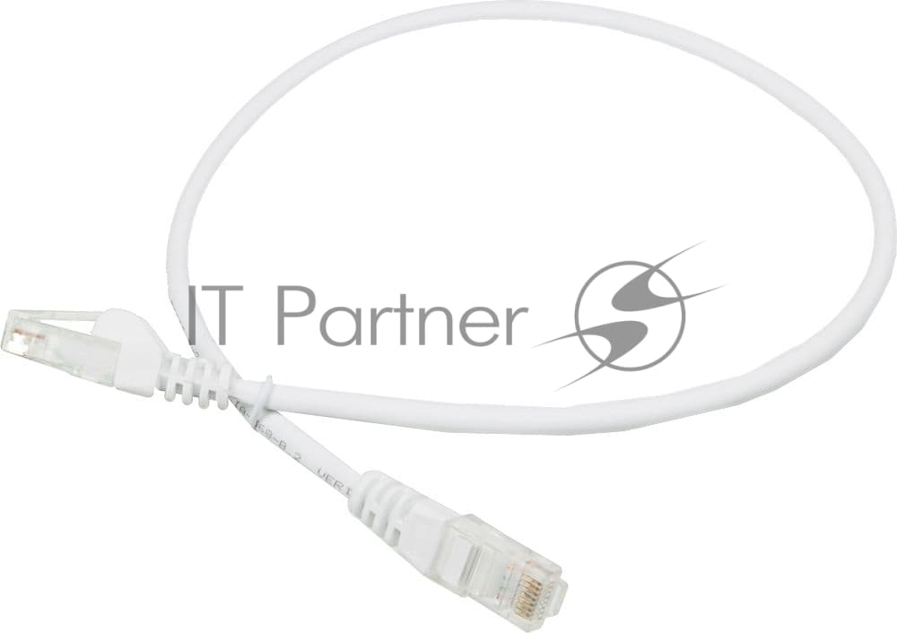 Патч-корд LANMASTER UTP LAN-PC45/U5E-0.5-WH вилка RJ-45-вилка RJ-45 cat.5е 0.5м белый LSZH (уп.:1шт)