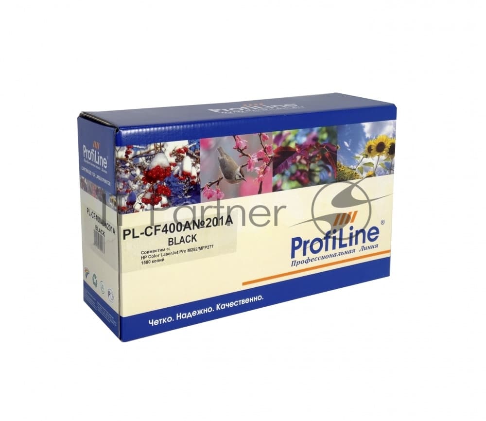 Картридж лазерный ProfiLine PL-CF400A №201A для принтеров HP Color LaserJet Pro M252/MFP277 1500 копий Black