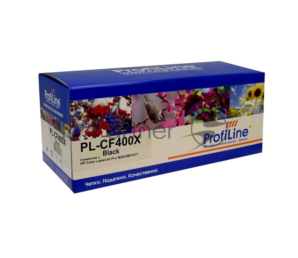 Картридж лазерный ProfiLine PL-CF400X №201X для принтеров HP Color LaserJet Pro M252/MFP277 2800 копий Black