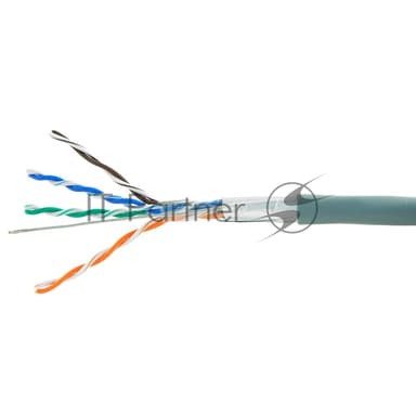 Кабель FTP Cablexpert FPC-5004E кат.5e медь многож. экран, 305м pullbox, серый