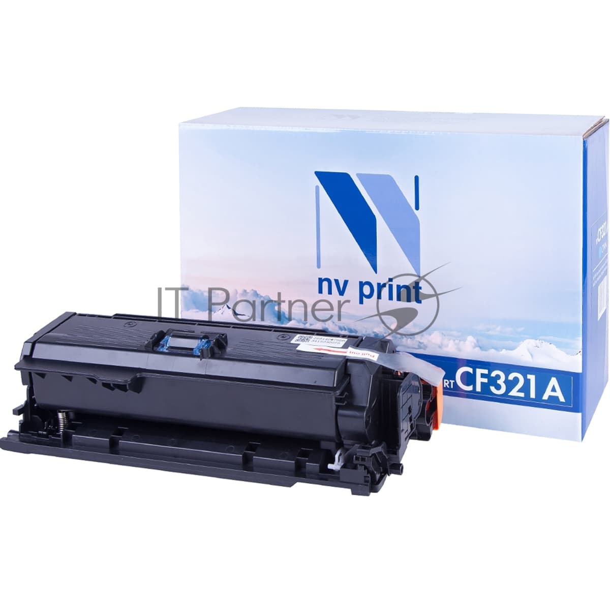 -/ Тонер-картридж NVP NV-CF321A Cyan для HP Color LaserJet M680dn/ M680f/ M680z (16500k)