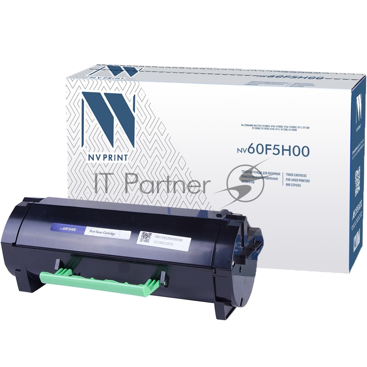 Картридж NVPrint совместимый 60F5H00 для Lexmark MX310dn/MX410de/MX510de/MX511dte/MX611dhe/MX611de/