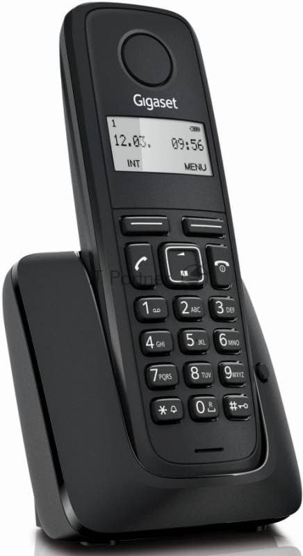 Радиотелефон Dect Gigaset A116 черный АОН