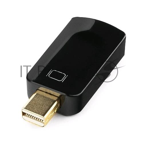 Переходник miniDisplayPort - HDMI, Cablexpert A-mDPM-HDMIF-01, 20M/19F, черный, пакет