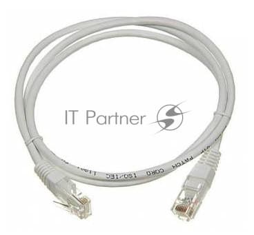 Патч-корд Lanmaster TWT-45-45-2.0-GY UTP RJ-45 вил.-вилка RJ-45 кат.5E 2м серый ПВХ (уп.:1шт)
