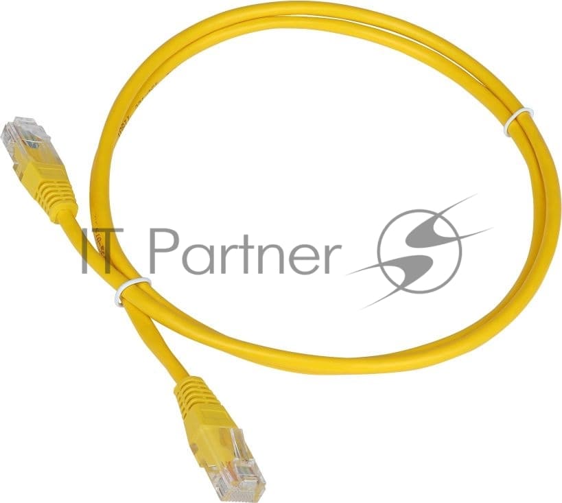 LANMASTER TWT-45-45-1.0-YL Патч-корд UTP кат.5E 1м желтый