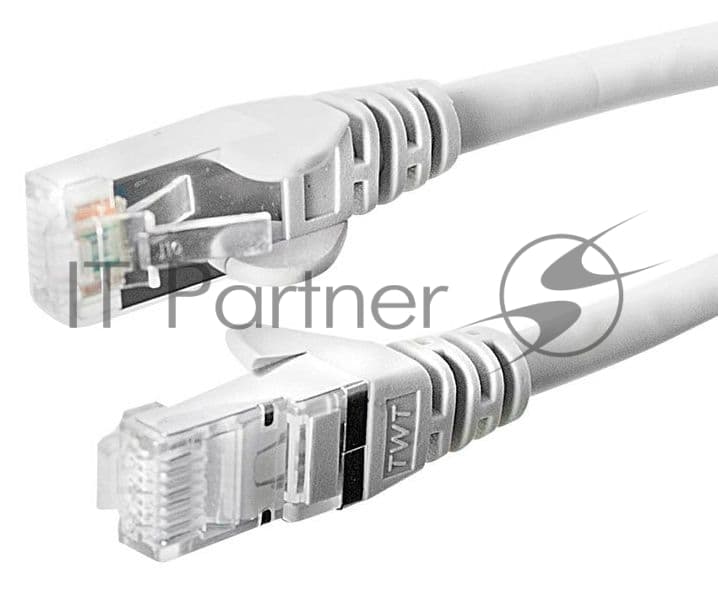 Патч-корд Lanmaster TWT-45-45-0.3-WH UTP RJ-45 вил.-вилка RJ-45 кат.5E 0.3м белый ПВХ (уп.:1шт)