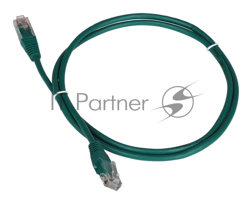 Патч-корд Lanmaster TWT-45-45-0.3-GN UTP RJ-45 вил.-вилка RJ-45 кат.5E 0.3м зеленый ПВХ (уп.:1шт)