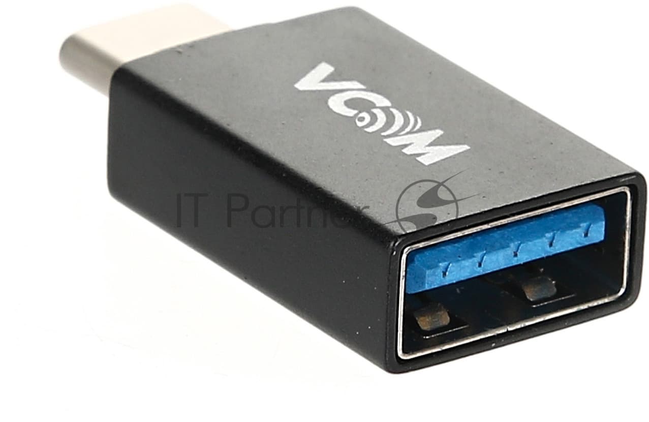 Переходник/ Переходник OTG USB 3.1 Type-C --> USB 3.0 Af (мет. корпус) VCOM <CA431M>