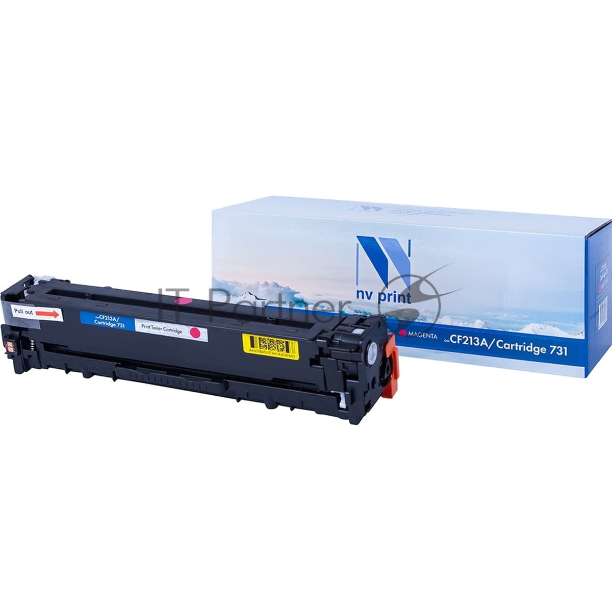 Картридж лазерный NVPrint совместимый HP CF213A/Canon 731 Magenta для LaserJet Color Pro M251n/M251nw/M276n/M276nw/Canon LBP-7100Cn/7110Cw (1800k)