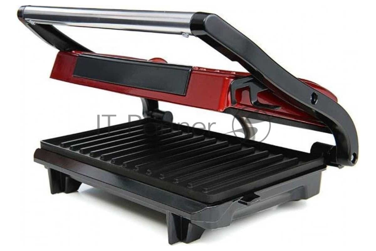 Сэндвичница Kitfort КТ-1609 Panini Maker 640Вт красный/черный