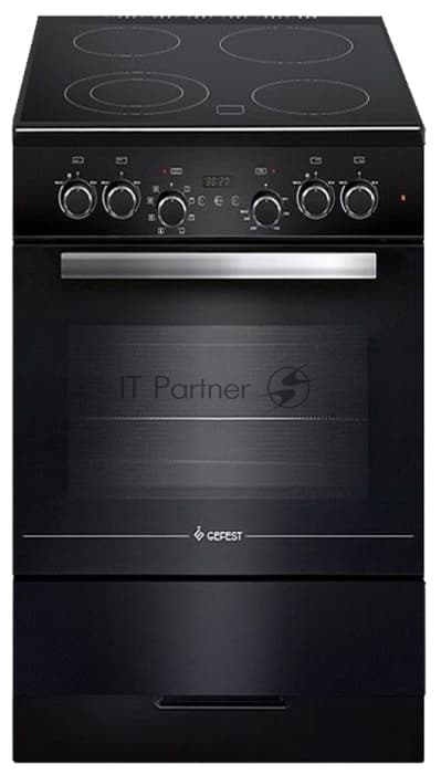 Плита Электрическая Gefest ЭП Н Д 5560-03 0057 черный стеклокерамика