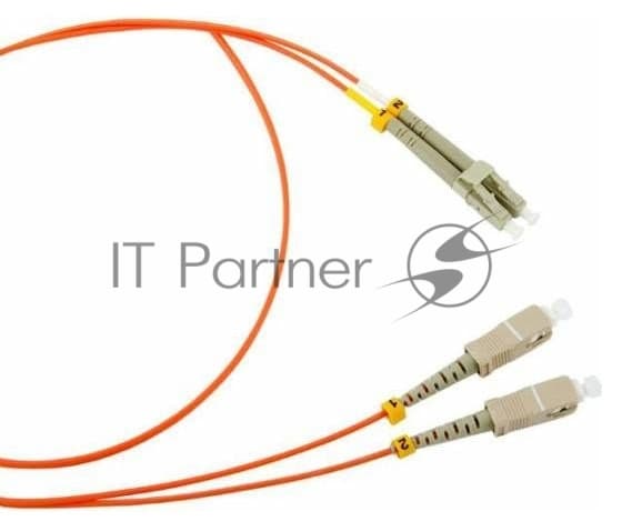 Патч-корд Lanmaster TWT (TWT-2LC-2SC/SU-2.0) дуплекс. одномодовый. 2м