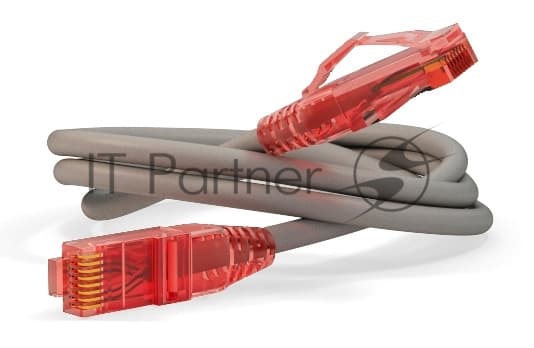 Патч-корд Hyperline PC-LPM-UTP-RJ45-RJ45-C5e-0.15M-LSZH-GY Патч-корд U/UTP, Cat.5е, LSZH, 0.15 м, серый