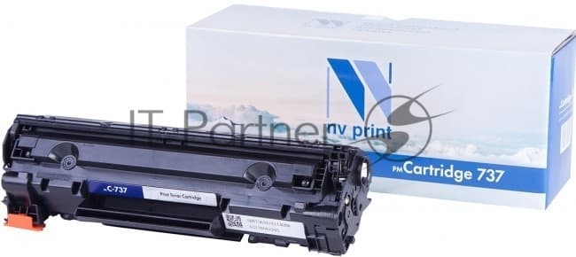 Картридж NVPrint совместимый Canon 737 черный для Canon i-SENSYS MF211/212w/217w/226dn (2400k)