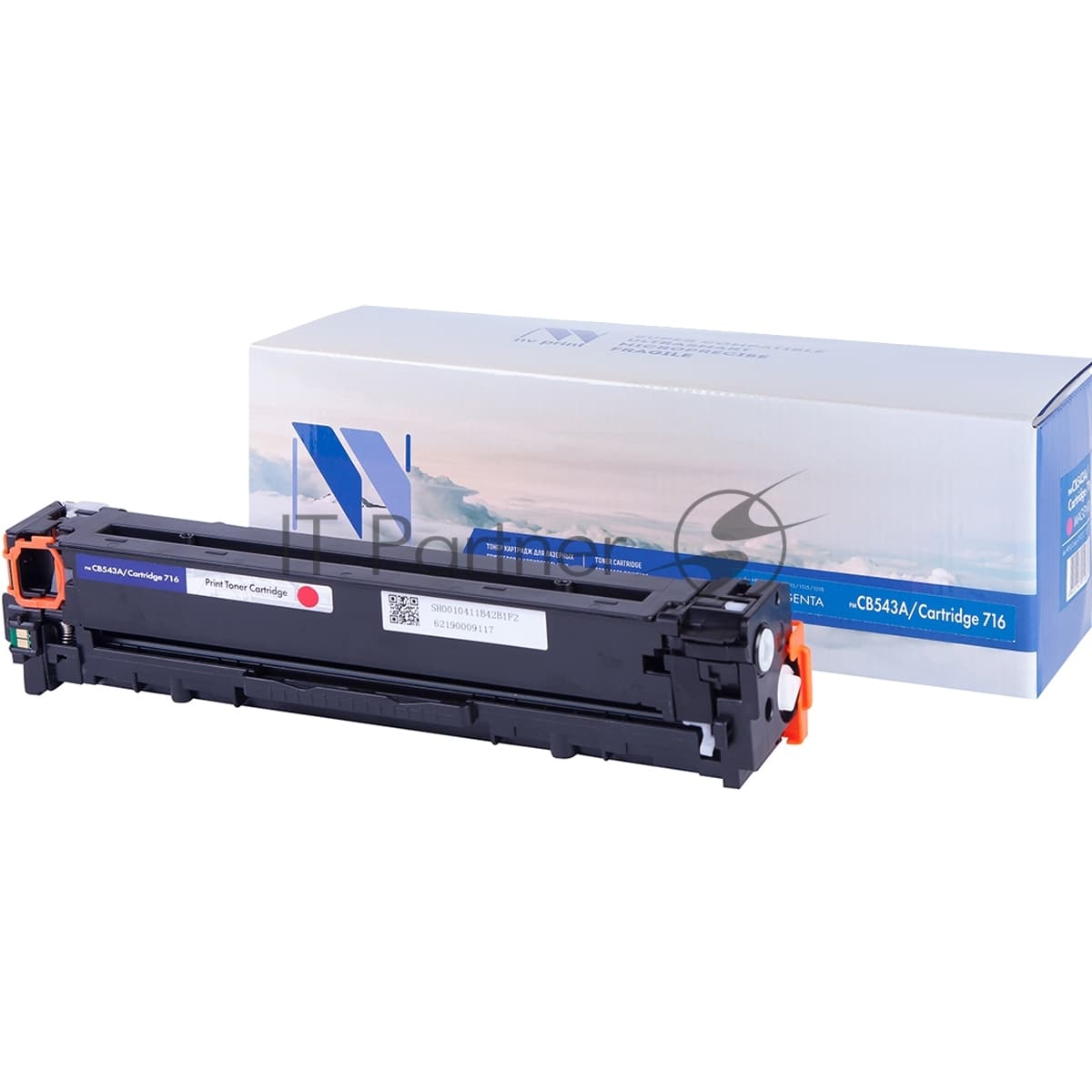 -/ Тонер-картридж NVP NV-CB543A/NV-716 Magenta универсальные для HP/Canon Color LaserJet CP1215/ CP1515n/ CM1312/ CM1312nfi/ i-SENSYS LBP-5050/ MF8030C/ MF8050C/ 8080C (1400k)
